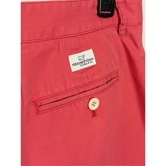 Vineyard Vines salmon colored cotton Club Short - 34 - Picture 5 of 7